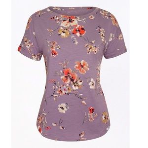Maurice’s 24/7 Floral Drop Shoulder Tee